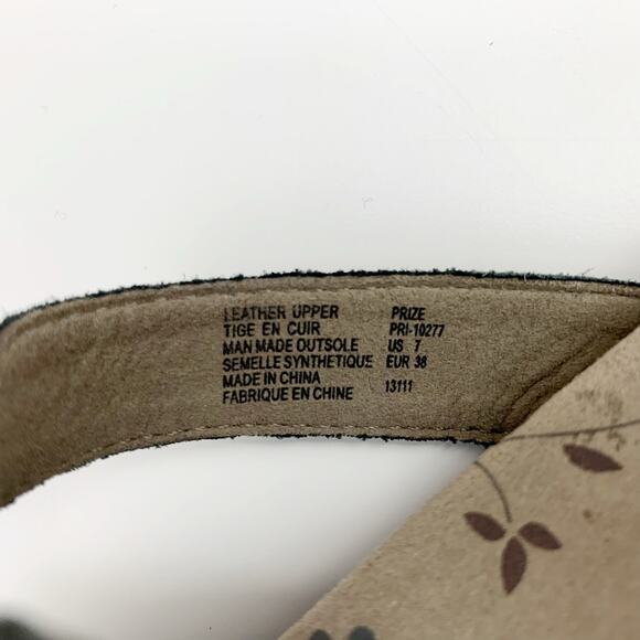 Taos Prize Sandals Slip On Comfort Metallic Bronze Adjustable Straps Women's 7 - Picture 6 of 10